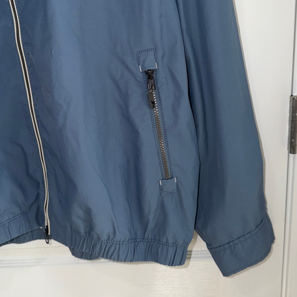 Tommy Bahama Catalina Cruiser Zip Up Jacket Mens x-Large blue  Lined - Picture 2 of 9